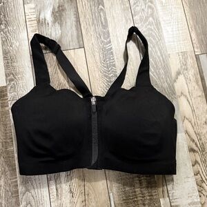 Victoria's Secret Black Front-Zip Bra